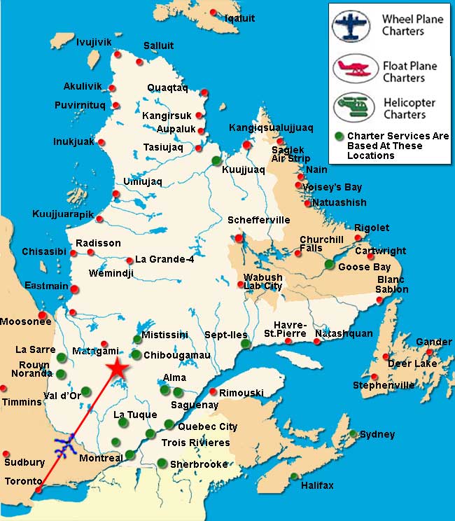 Toronto Charter Flights